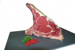 Viande de bœuf haut de gamme issue d'un procédés de maturation longue durée développé par l'adiv en interne